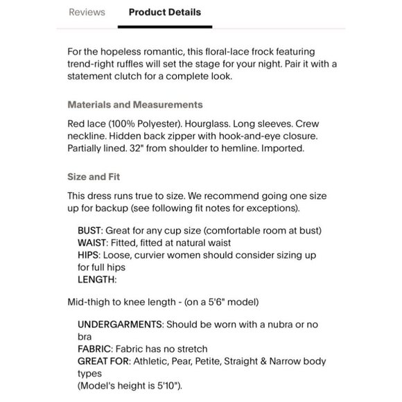 ALEXIS Tracie Dress M Medium Lace Long Sleeve Tiered Ruffle Whimsigoth $525 - Picture 6 of 16